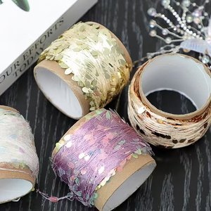 Filato Acrilico Misto YI NUAN Effetto Goccia d'Acqua Lucido 50g/rotolo, Filato per Uncinetto ad Alta Tenacità per Lavori a Mano - Product Image 6