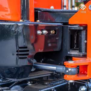 รถขุดขนาดเล็ก 1.5 ตัน พร้อมอุปกรณ์เสริมแบบกำหนดเอง ได้รับการรับรองมาตรฐาน CE และ EPA รถขุดไฮดรอลิกขนาดเล็ก - Product Image 4