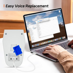 Açık güneş çakarlı lamba 120db 8 ses fonksiyonları güneş enerjili kablosuz kızılötesi hareket sensör dedektörü - Product Image 6