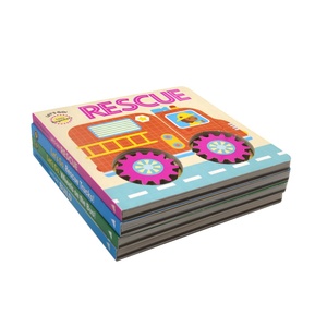 Stampa di <span class=keywords><strong>Libri</strong></span> Cartonati per Bambini su Richiesta, <span class=keywords><strong>Libri</strong></span> Interattivi con Ruote per Bambini dalla Fabbrica Cinese - Product Image 6