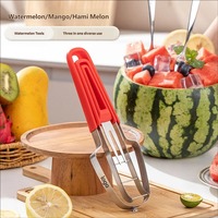 304 RVS Watermeloen Snijder/Snijder met Aangepast Logo, Fruit & Groente Gereedschap, Keuken Gadgets