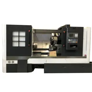 new arrival competitive price lathe inclined vertical cnc lathe machine for pipe