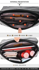 Women PU <b>Leather</b> Luxury Handbag Messenger Fashion Shoulder Crossbody Bag Ladies Designer Classic <b>Purse</b> Handbag - Product Image 6