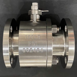 API 6D áp lực cao giả mạo f304/F316/GF2/F22 van bi nổi hiệu suất cao kết nối mặt bích cl900 - Product Image 5