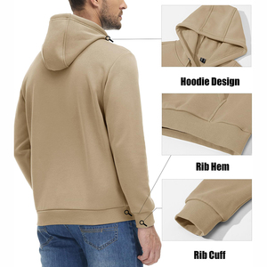 Ropa de Peso Pesado con Impresión Personalizada, Sudadera Lisa para Hombre, Sudadera con Capucha Extra Grande Personalizada, Sudadera con Capucha 100% Algodón en Venta - Product Image 5