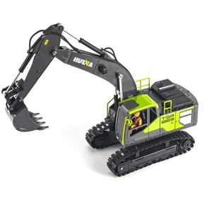 รถขุดบังคับวิทยุ SJY-1661 รุ่นใหม่ อัพเกรดแล้ว ขนาด 1:18 11 ช่องสัญญาณ ผลิตจากวัสดุกึ่งโลหะ พร้อมฟังก์ชั่นควันจำลอง รถวิศวกรรมบังคับวิทยุ - Product Image 5