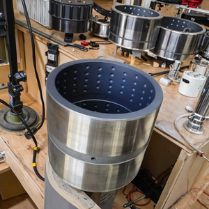 Boccola a battente per escavatore di precisione con superficie a basso attrito compatibile con Hyundai Doosan 131004-00296A - Product Image 1