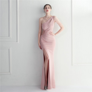 19961 #   Vestido <span class=keywords><strong>de</strong></span> Noche Largo, Ajustado y Sexy con Cuentas <span class=keywords><strong>de</strong></span> Cristal para Damas <span class=keywords><strong>de</strong></span> <span class=keywords><strong>Honor</strong></span>, Celebración, Bienvenida - Product Image 2