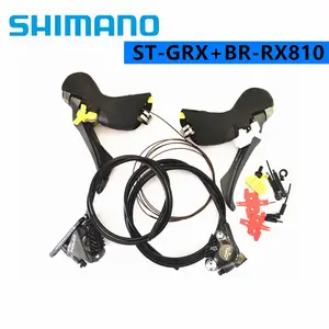 SHIMANO GRX ST-GRX BR-RX810 1X11 Tốc Độ Cơ Khí Road Bike Disc Brake GRX Shifter RX810 Đĩa Rotor Phanh Flat Núi