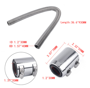 2024 vente chaude 36 "raccords de sortie d'eau <span class=keywords><strong>radiateur</strong></span> en acier inoxydable <span class=keywords><strong>Kit</strong></span> de tuyau d'eau de refroidissement Flexible - Product Image 4