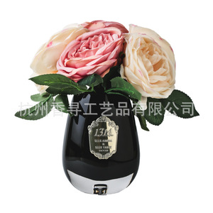 Preserved Rose Artificial Flower Aroma <b>Diffuser</b> 400g Round Tabletop Elegant Fragrance for Indoor Home <b>Room</b> Valentine'S Day - Product Image 5