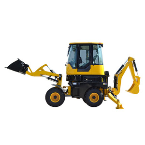 รถแทรกเตอร์ขนาดเล็กราคาถูกจากจีน พร้อมหัวขุดดินด้านหลังและหัวตักดินด้านหน้าสำหรับขาย - Product Image 2