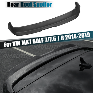 Aileron de toit arrière noir / aspect carbone pour Volkswagen VW MK7 GOLF 7 / 7.5 / R 2014-2019 Spoiler arrière Styling automobile - Product Image 1
