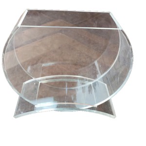 Pecera Mini Personalizada de Cristal Acrílico Orgánico Transparente para Dibujos Creativos - Product Image 5