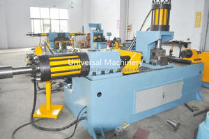 Высокопроизводительный станок для формовки концов труб <span class=keywords><strong>UM</strong></span>-100NC с ПЛК и основными компонентами двигателя для снижения расширения и увеличения сечения - Product Image 3