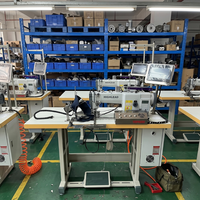 Máquina Automática de Coser Viseras, Equipo de Costura Industrial para la Producción de Sombreros de Pescador de Ala Ancha