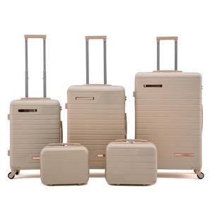 12 14 20 24 28 pouces 5 pièces ensemble <span class=keywords><strong>Valise</strong></span> ABS coque rigide Durable chariot sacs bagages ensemble pour voyage - Product Image 3
