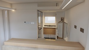 Çift katmanlı modüler çelik yapı nefes alan kapsül otel yatak odası daire seyahat turistik ev için - Product Image 6