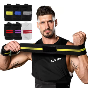 Correas de Muñeca Elásticas Ajustables (1 Unidad) para Hombres y Mujeres, Brazalete de Seguridad y Fijador de Muñeca para Atletas y Levantadores de Pesas - Product Image 2