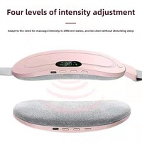 Digitales Display USB-Aufladung 3 Heizstufen 4 Vibrationsstufen Tragbarer Bauchkrampf-Periodenschmerz-Linderungs-Heizgürtel