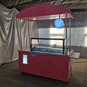 Carreta de Comida Rápida, Triciclo Eléctrico con Contenedor, Remolque de Comida Rápida - Product Image 5