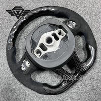 Vente chaude pour Dodge Charger Challenger Srt fibre de carbone et Alcantara ceinture LED lumières volant