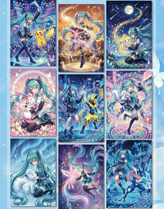 Offre Spéciale : Cartes de Collection Artistiques PGu Pokémon et Vocaloid <span class=keywords><strong>Star</strong></span> Princess <span class=keywords><strong>Saga</strong></span> – Cartes à Jouer Édition Limitée – Cadeaux Surprise - Product Image 3