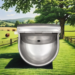 Chất lượng cao thép không gỉ uống bát cho bò nhỏ cừu lâu dài thân thiện với môi trường chăn nuôi sữa bát nước - Product Image 4