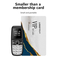 Teléfono Móvil Mini BM200, Red 2G GSM, Doble SIM, Función de Marcación Mágica, Tamaño de Bolsillo, Teléfono Portátil de Respaldo