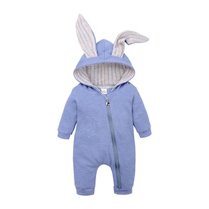 Monos con Capucha de Orejas de Conejo para Bebés, Ropa para Bebés Niños y Niñas, Ropa para Recién Nacidos, Disfraz de Bebé, Traje de Bebé - Product Image 3