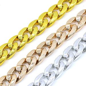 Luxury Gold Dog Bulldog Chain <b>Necklace</b> Beautiful Plastic Pet Collar Pet <b>Necklace</b> Accessories for Dog and Cat - Product Image 3