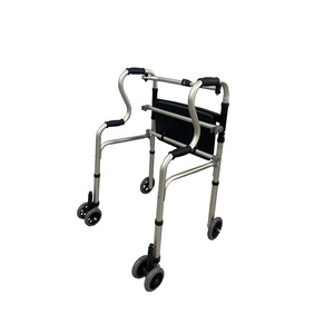 Andador de Aluminio Ajustable en Altura con Ruedas para Inodoro, Soporte de Movilidad para Personas Mayores, Equipo de Seguridad para Baño - Product Image 3