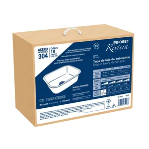 แผ่นยึดรอง1หน่วย59X45X23 -cm, foset Riviera - Product Image 2