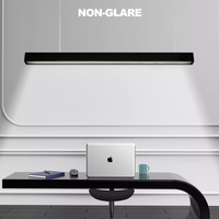 Prix d'usine, luminaire linéaire LED encastré en surface IP20 PC 48W pour salon, bureau, intérieur