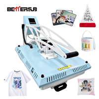 Presse à chaud magnétique à ouverture automatique 40x50cm 40x60cm avec plateau à éjection latérale 	   Machine à imprimer des t-shirts, couleur personnalisée