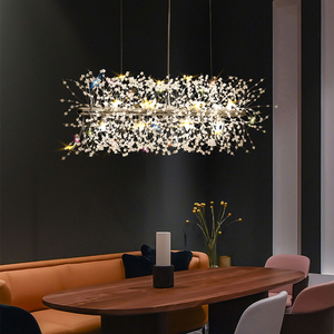 Đèn thả trần <span class=keywords><strong>LED</strong></span> hiện đại phong cách Bắc Âu, thiết bị chiếu sáng trong nhà cho nhà kiểu loft, phòng khách, phòng ăn, nhà bếp, đèn chùm, đèn thả - Product Image 3