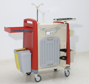 Carro de Emergencia para Anestesia MT, Carro Médico de Aleación de Aluminio + Material ABS, Carro Médico Móvil Multifuncional - Product Image 5