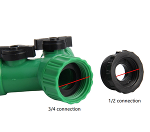 Facile à installer en plastique 1/2 3/4 pouces <span class=keywords><strong>tuyau</strong></span> Mender Garden Splitter adaptateur de <span class=keywords><strong>tuyau</strong></span> pour <span class=keywords><strong>robinet</strong></span> - Product Image 4