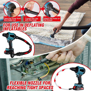 มอเตอร์ลิเธียมไร้แปรงถ่าน NEOBRISKEN สำหรับทำเครื่องเป่าผมอุตสาหกรรม DIY และเครื่องเป่าลมกำจัดใบไม้ พร้อมลมแรงพิเศษ สำหรับทำความสะอาดบ้านและรถยนต์ รุ่น N302 Lithi - Product Image 4