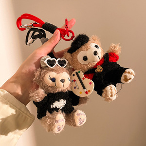 Good Quality Hot Selling Popular Activity Gifts Kawaii Promotional Gifts Cartoon Stuffed Bag Charms Cute Keyring Plush Keychain