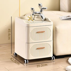 ตู้ลิ้นชักพลาสติก2ชั้นสำหรับจัดเก็บเสื้อผ้า8004-2ประเทศจีน - Product Image 1