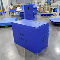 Fabricants de boîtes pliantes en plastique PP, sur mesure, recyclables, de qualité industrielle, pour le stockage, l'expédition et l'emballage