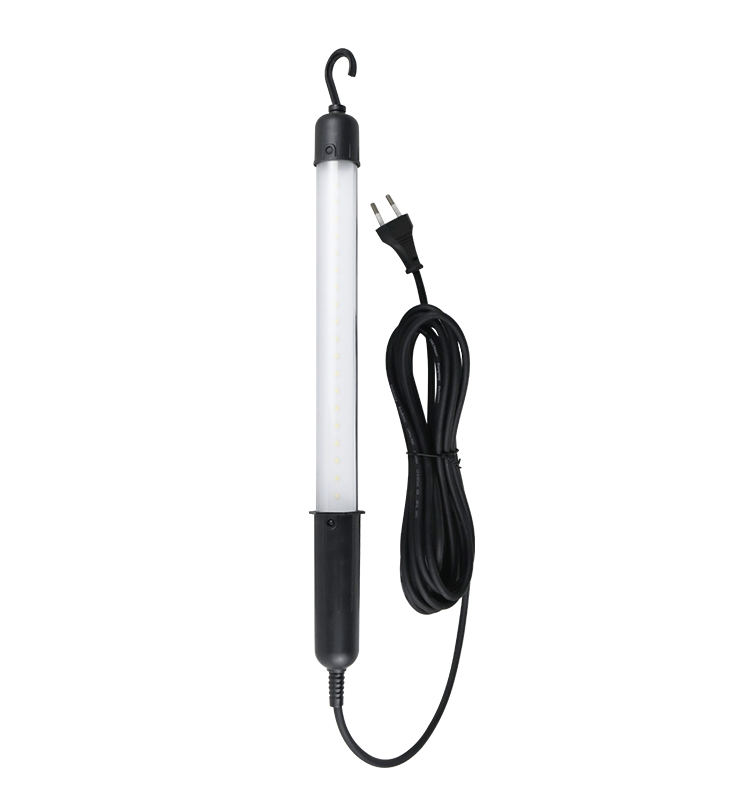 Professional 6W Handheld LED Work Light IP20 Rating 2-Year Warranty 6000-7000K Color Temperature High CRI 80 Workshop Hangable