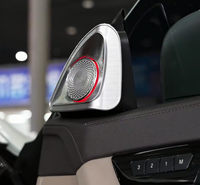 Pour Mercedes CLS W218 2012-2017 : Éclairage d'ambiance 4D, tweeter rotatif, cache-haut-parleur de ventilation intérieur de voiture, amélioration de l'éclairage