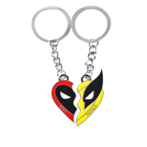 Collana con Ciondolo in Lega Personalizzata <span class=keywords><strong>Deadpool</strong></span> 3, Gioielli Trendy per Migliori Amici, Vendita all'Ingrosso Transfrontaliera - Product Image 2