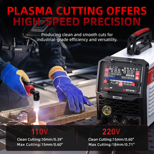 Máy hàn đa năng ANDELI 2025 Mới Về - Miễn phí vận chuyển - 220V MCT-416P - 4 trong 1 - MIG TIG CUT MMA - Hàn nhôm - Product Image 5