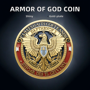 تصنيع شخصية إله إبهيزيان تذكار عملة تحدى الدروع الكاملة عملة منخفضة موك - Product Image 2