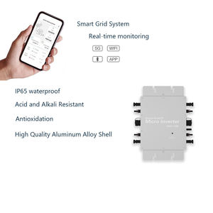 Venta caliente WIFI Microinverter 1200W Tie MPPT PV On Grid Tie Sistema de panel solar Wifi Balcón Sistema solar Micro inversor solar - Product Image 2