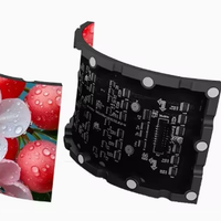 Module LED souple flexible pour mariages et événements, écran créatif incurvé P2.5 P3 pour entrées en arc, cercles de scène et murs photo