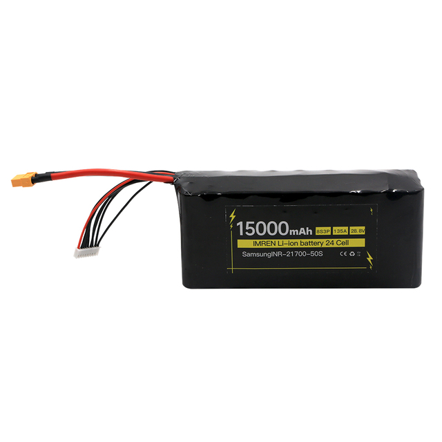 21700 Li-ion Battery Pack 28.8V 15Ah 8S3P 14000mAh Lithium Ion Battery Pack for Solar Light